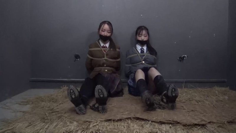 胜景山庄麻绳艺绳区新作品之落难JKjie美！本作品可在线看！